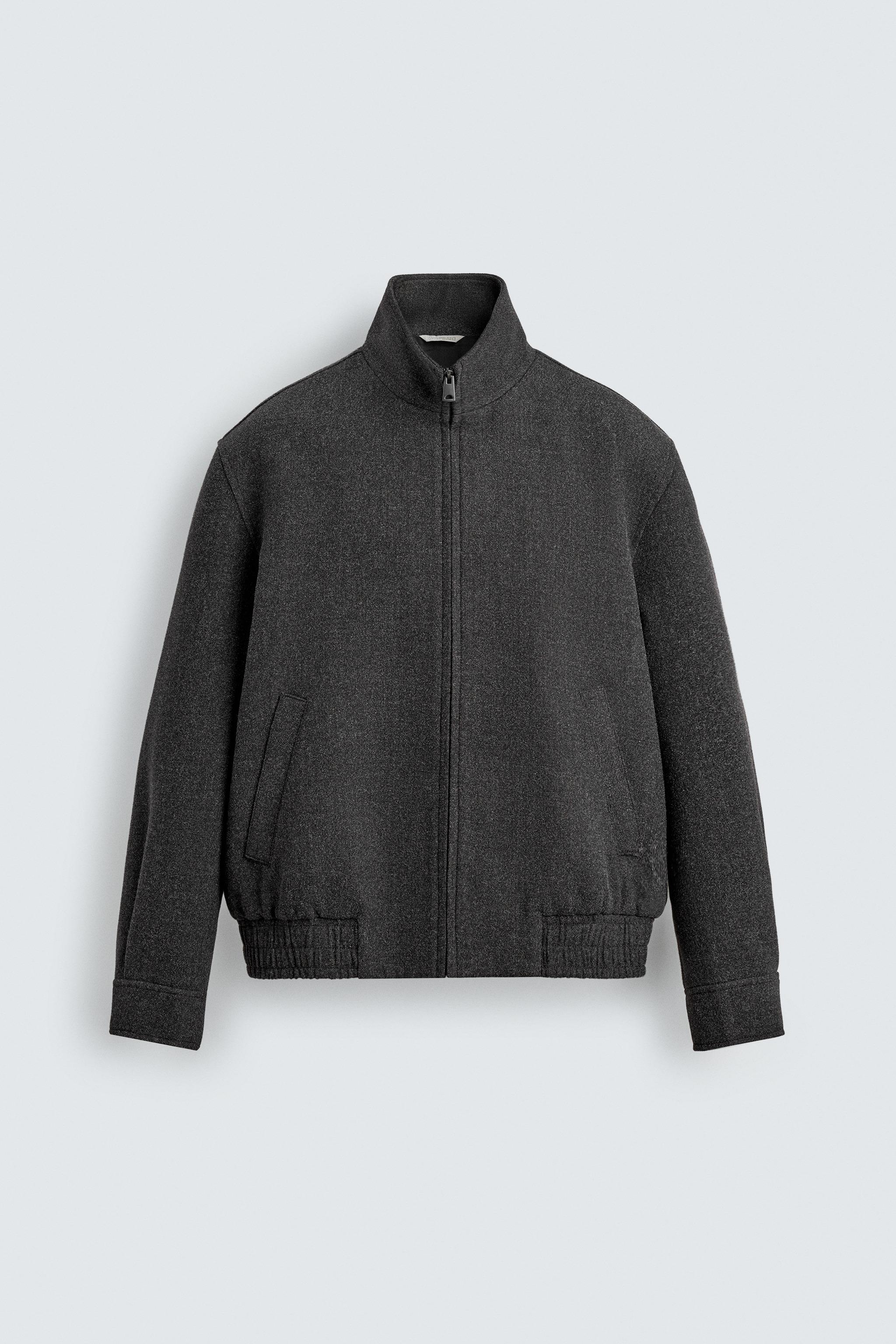 BLOUSON EN DRAP À ZIP